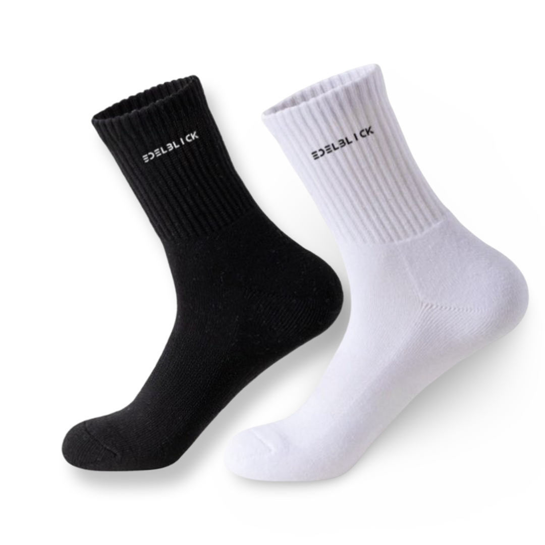 Edelblick Socken – Black & White Edition